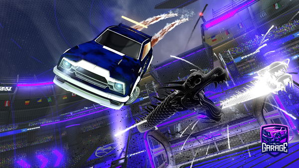 A Rocket League car design from Denso531