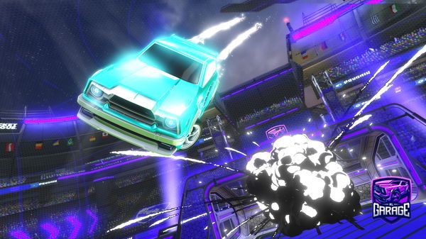 A Rocket League car design from GamerBoyRBLX