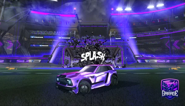 A Rocket League car design from Cap0bara