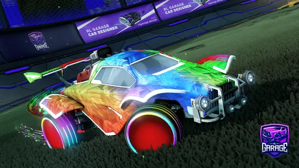 A Rocket League car design from Gravity37