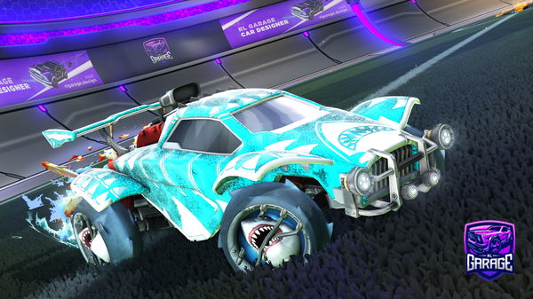 A Rocket League car design from ItsBiscuit