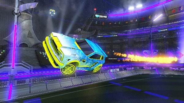 A Rocket League car design from Dabot