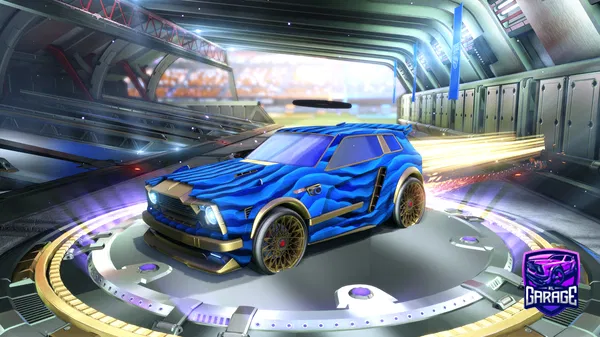 A Rocket League car design from hypernova_