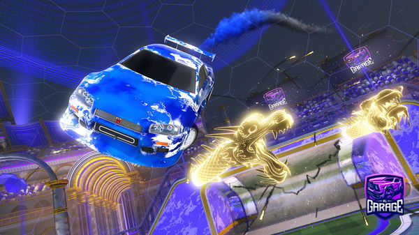 A Rocket League car design from Lesha_RLCS