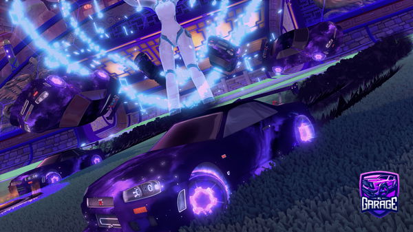 A Rocket League car design from sweetpheet