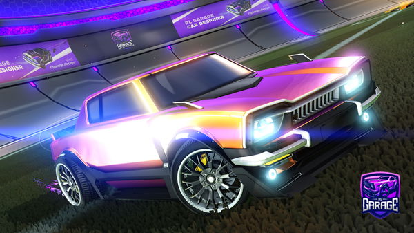 A Rocket League car design from aGhost