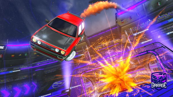 A Rocket League car design from FIREone62