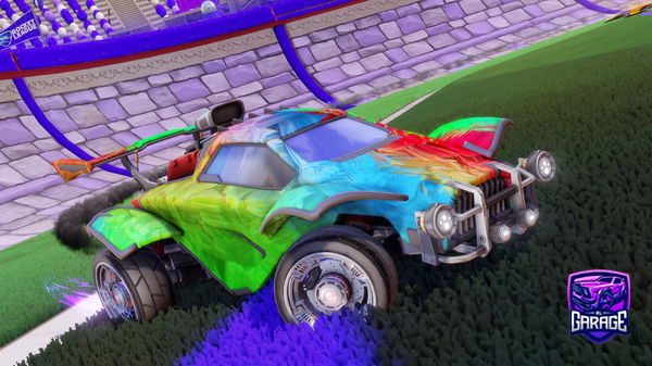 A Rocket League car design from Dom1742