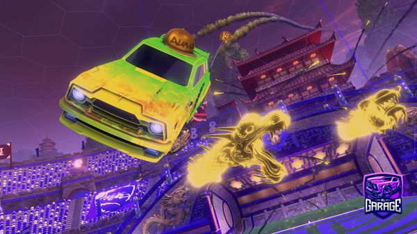 A Rocket League car design from elmagopro2019