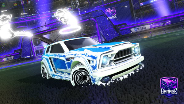 A Rocket League car design from tylerlockyer
