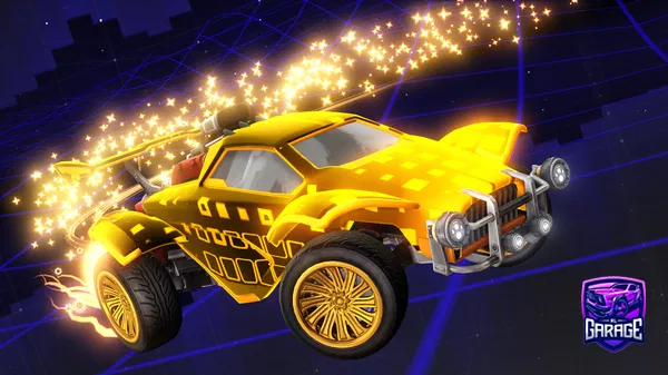 A Rocket League car design from Fastwhiteguy