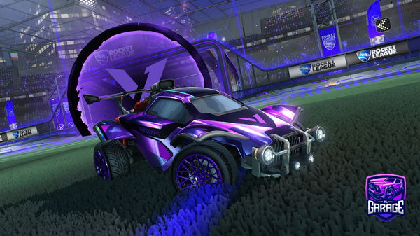 A Rocket League car design from Becanxz