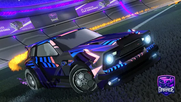 A Rocket League car design from Splatty
