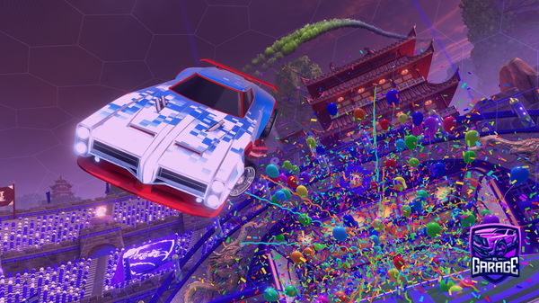 A Rocket League car design from Youadoptedt3