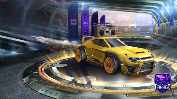 A Rocket League car design from Boogiedogi22001133