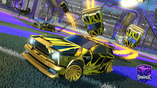 A Rocket League car design from BiggTurkeyy_OnXbox