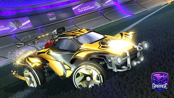 A Rocket League car design from SMX_09