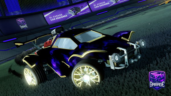 A Rocket League car design from acevvxa