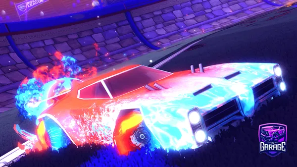 A Rocket League car design from MrYumeWasTaken