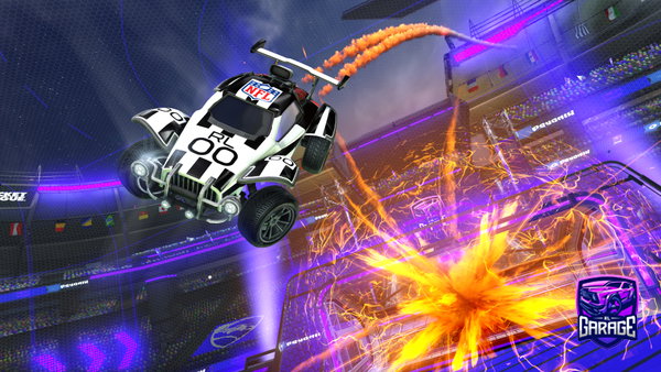A Rocket League car design from yetya