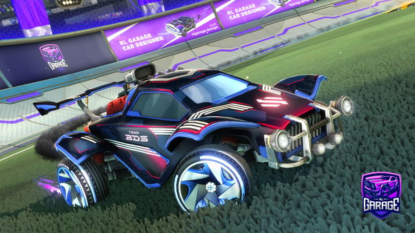 A Rocket League car design from GoldenOnRL