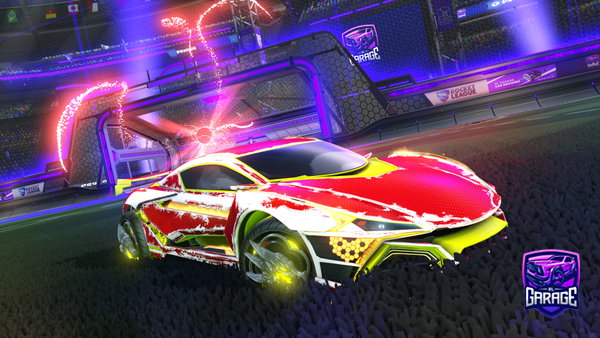 A Rocket League car design from Name47