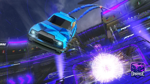A Rocket League car design from Hazdoboy