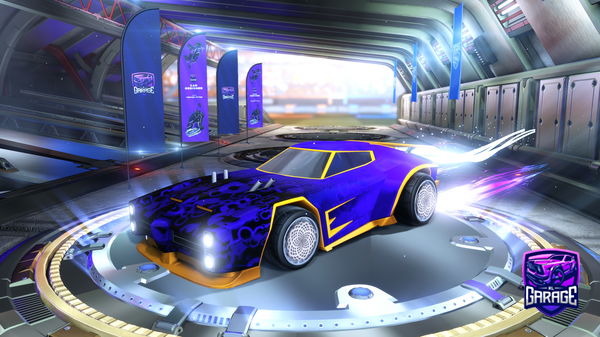 A Rocket League car design from fendi3x