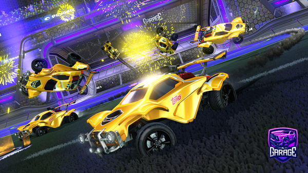 A Rocket League car design from Shadowflash