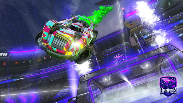 A Rocket League car design from Spurskane10