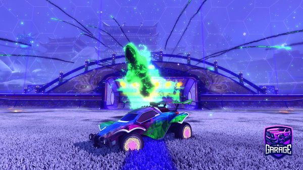 A Rocket League car design from simiploufz