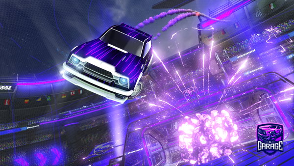A Rocket League car design from Yuki44