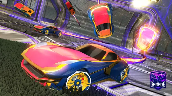 A Rocket League car design from XRageKageX