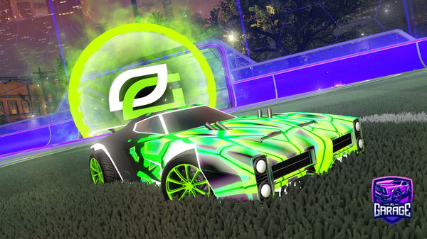 A Rocket League car design from Flerp720