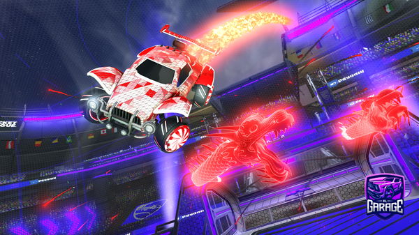 A Rocket League car design from Lindlam103