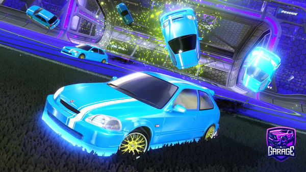 A Rocket League car design from ARS32