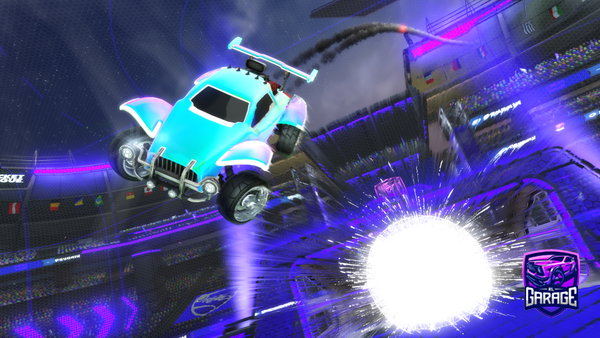 A Rocket League car design from not_tigasnoz02