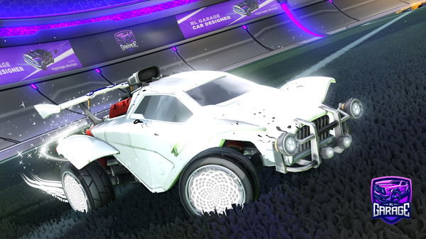 A Rocket League car design from LeadoffCannon12