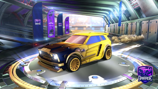 A Rocket League car design from ogamer12463