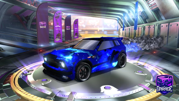 A Rocket League car design from Nikodoro