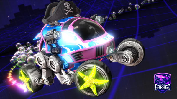 A Rocket League car design from Megalodon1745