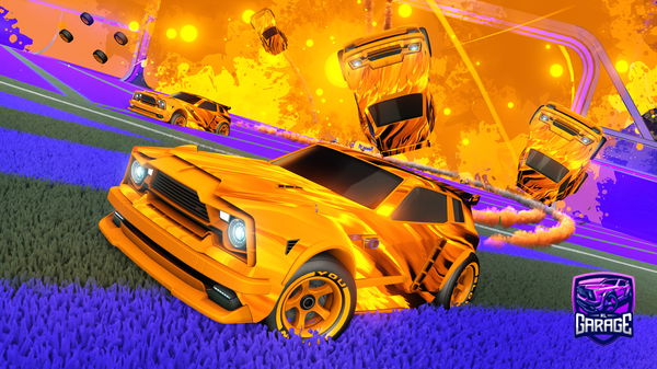 A Rocket League car design from maddoxks