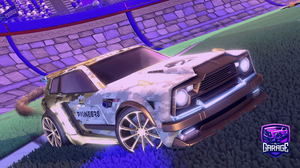 A Rocket League car design from aussyAsh_