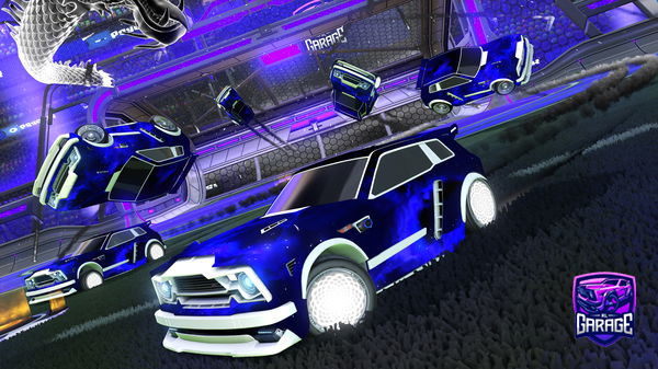 A Rocket League car design from Hmood-pro