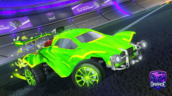 A Rocket League car design from GlcticAcid