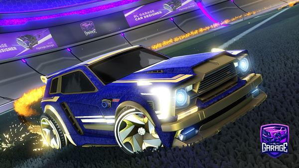 A Rocket League car design from Grofgar