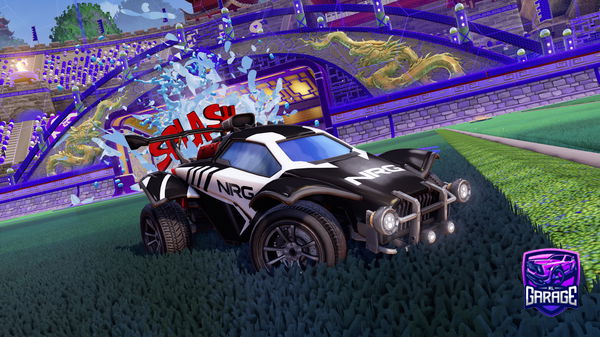 A Rocket League car design from Dinkyy