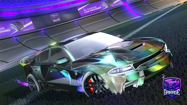 A Rocket League car design from GHo_X_ST