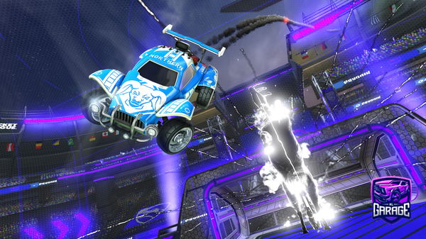 A Rocket League car design from rl_galaxy