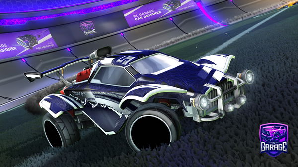 A Rocket League car design from PSN___CkrypticHP